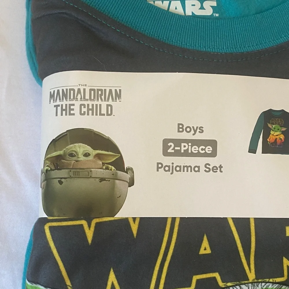 Star Wars Boys Pajama Set - Teal and Black